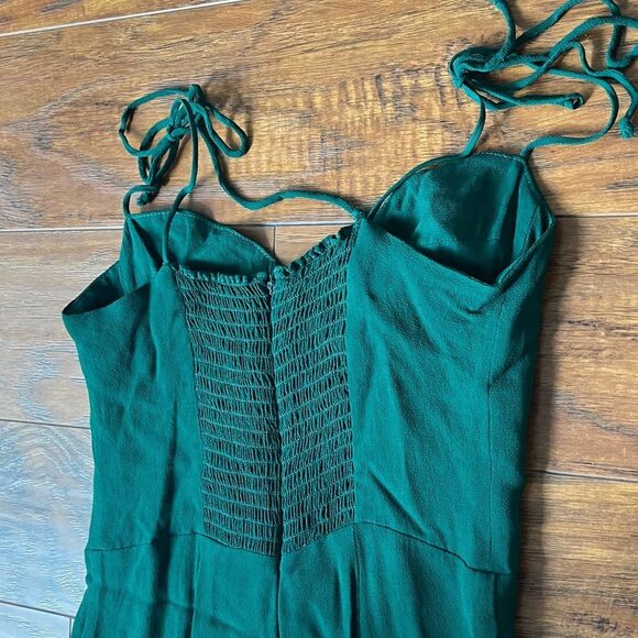 Reformation Gilda Green Jumpsuit, size 0 - Picture 8 of 10